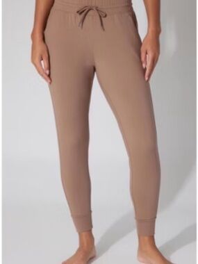 Yogalicious Brown Drawstring Jogger Pants